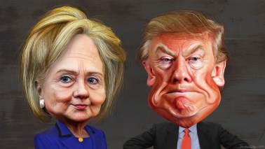Hillary_Clinton_vs._Donald_Trump_-_Caricatures
